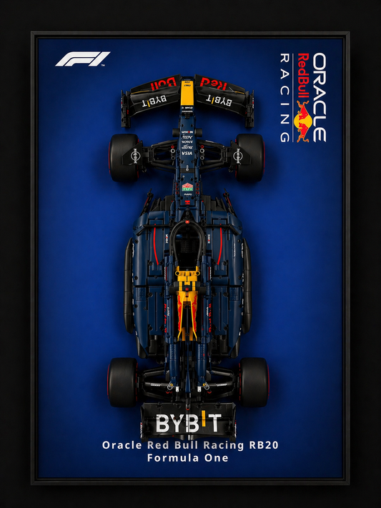 Display Frame For RedBull RB20 - F1